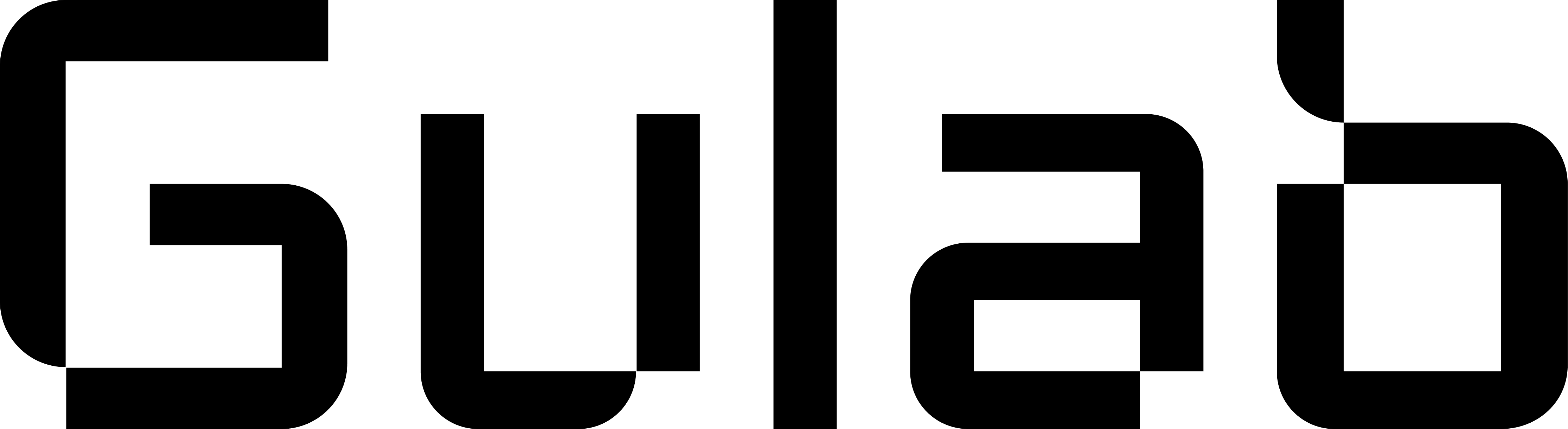 Gulab logotype black